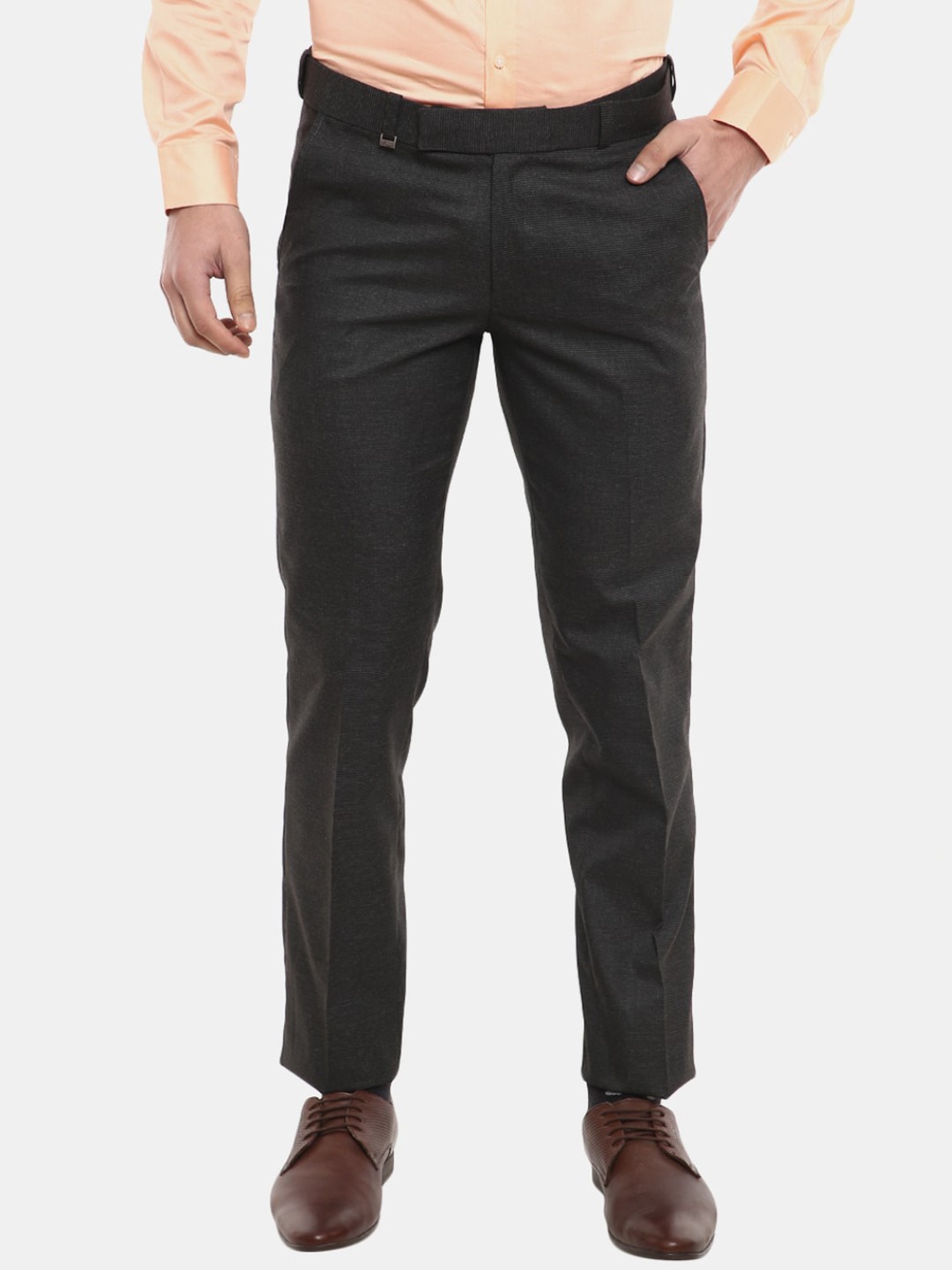 

J White by Vmart Men Grey Trousers