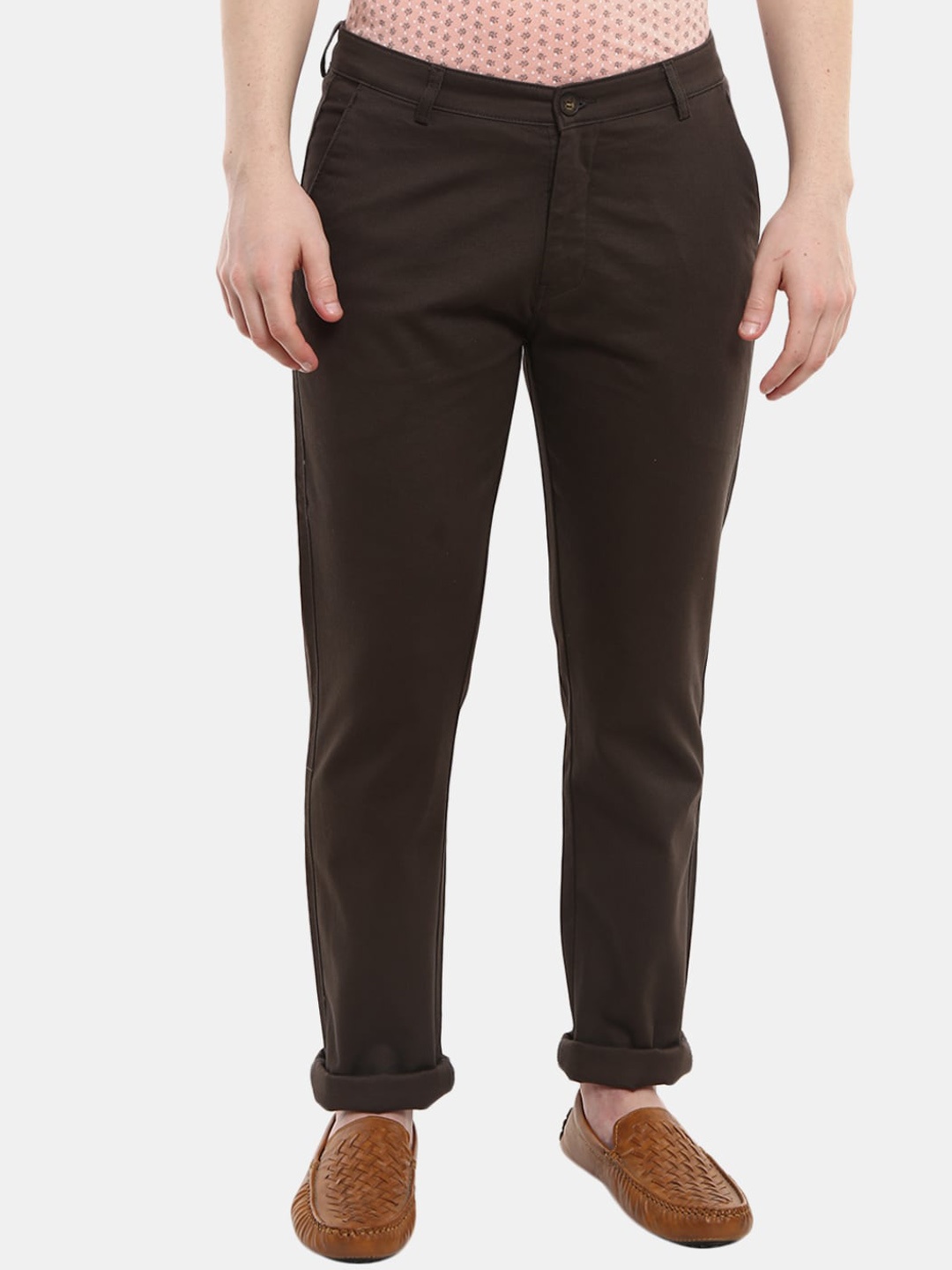

V-Mart Men Olive Chinos Trousers
