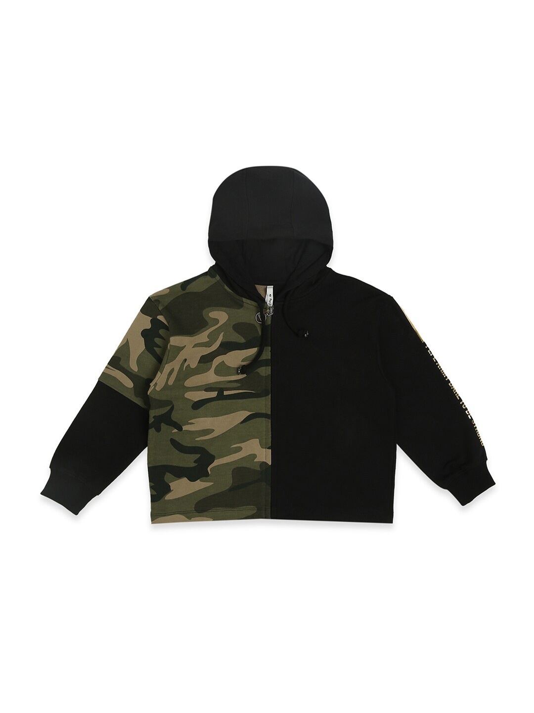 Pepe Jeans Girls Green Printed Sweatshirt