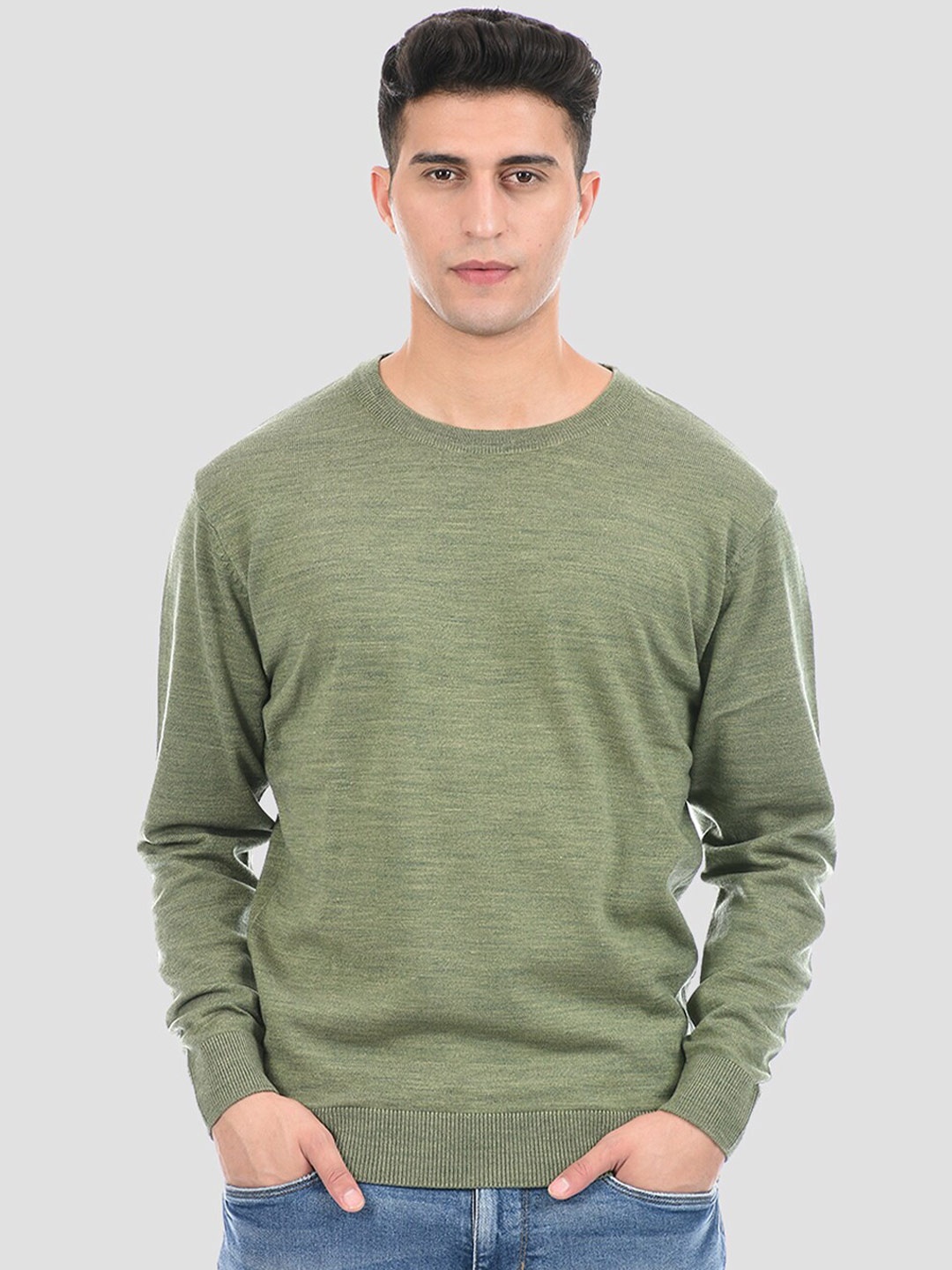 

LONDON FOG Men Green Pullover