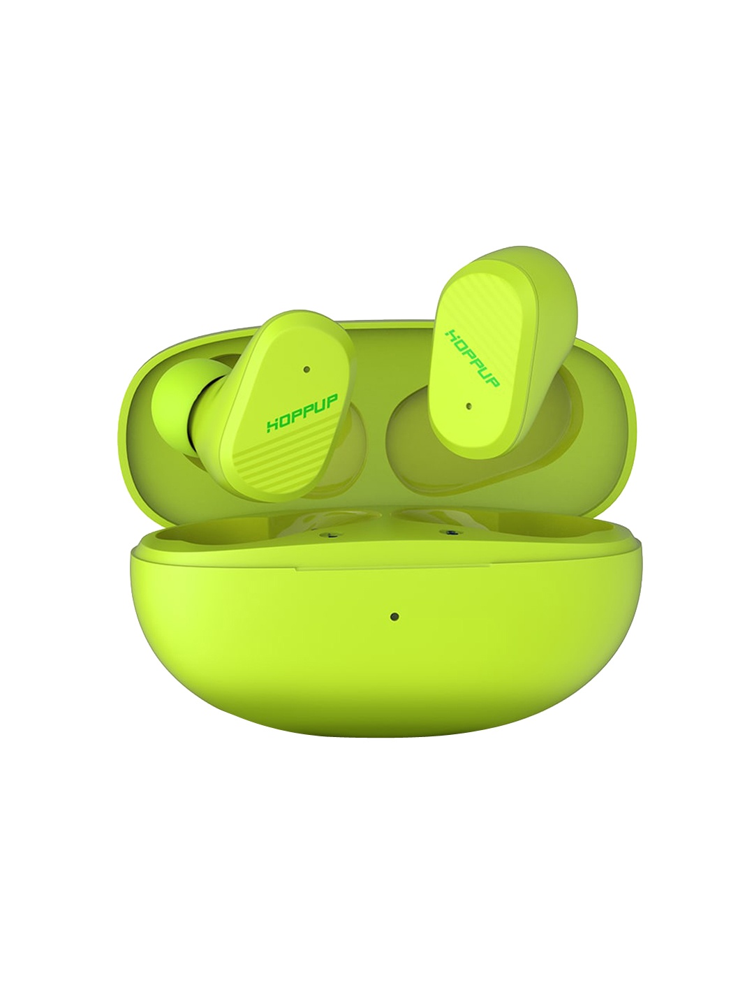 

HOPPUP Green Solid Snap Bluetooth True Wireless in-Ear Earbuds