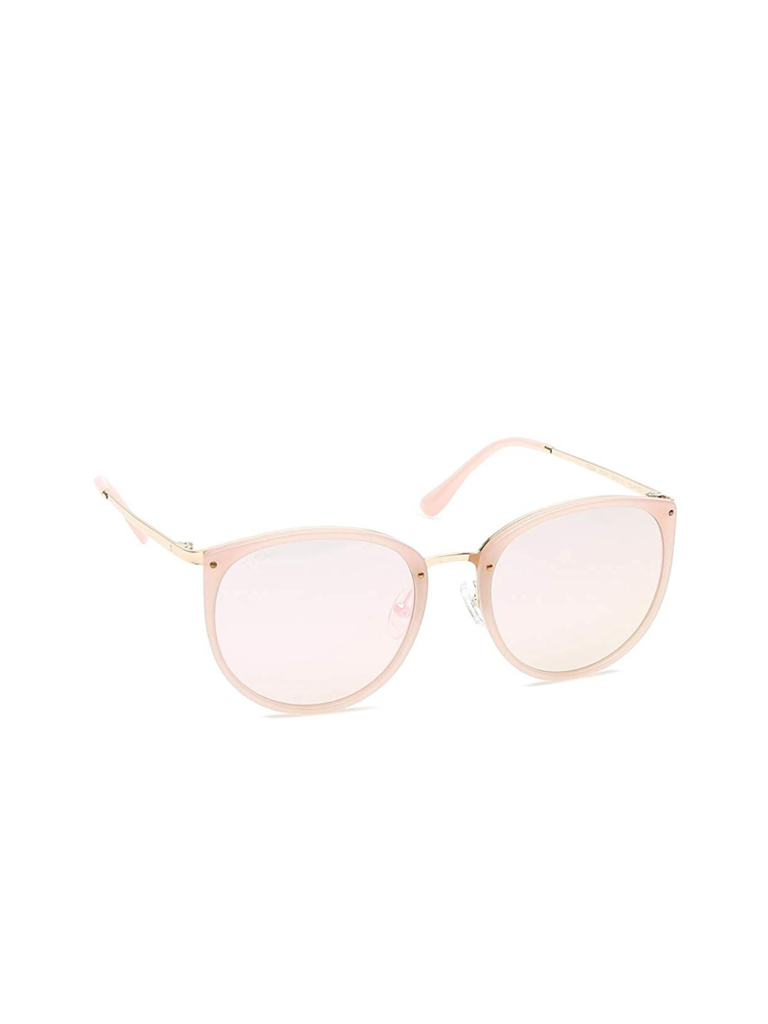 

Titan Unisex Pink Lens & Pink Round Sunglasses with Polarised and UV Protected Lens
