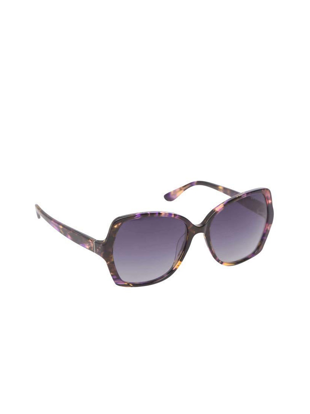 

Titan Unisex Grey Lens & Purple Oversized Sunglasses with UV Protected Lens