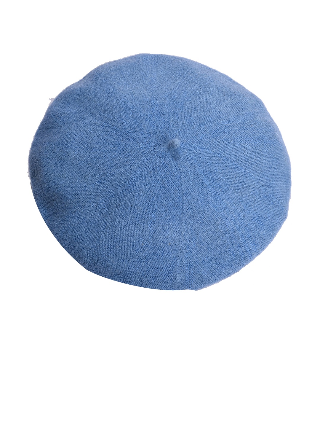 

HAUTE SAUCE by Campus Sutra Women Blue Solid Vintage French Beret Hat