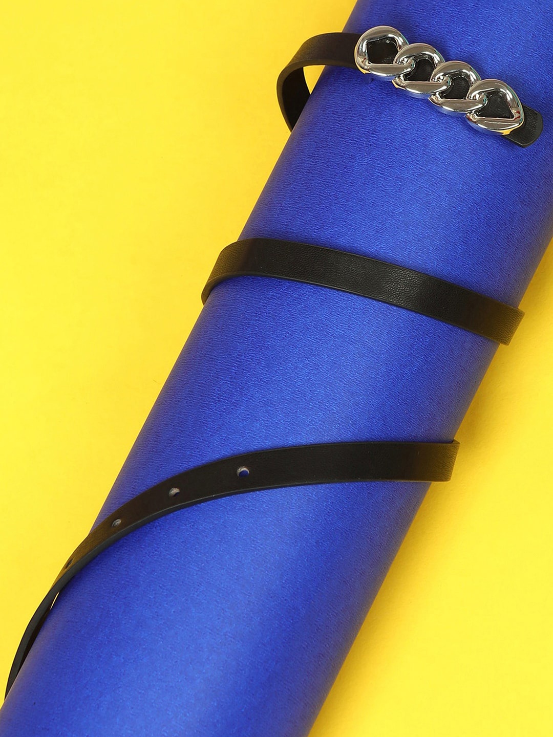 

HAUTE SAUCE by Campus Sutra Women Black Belt