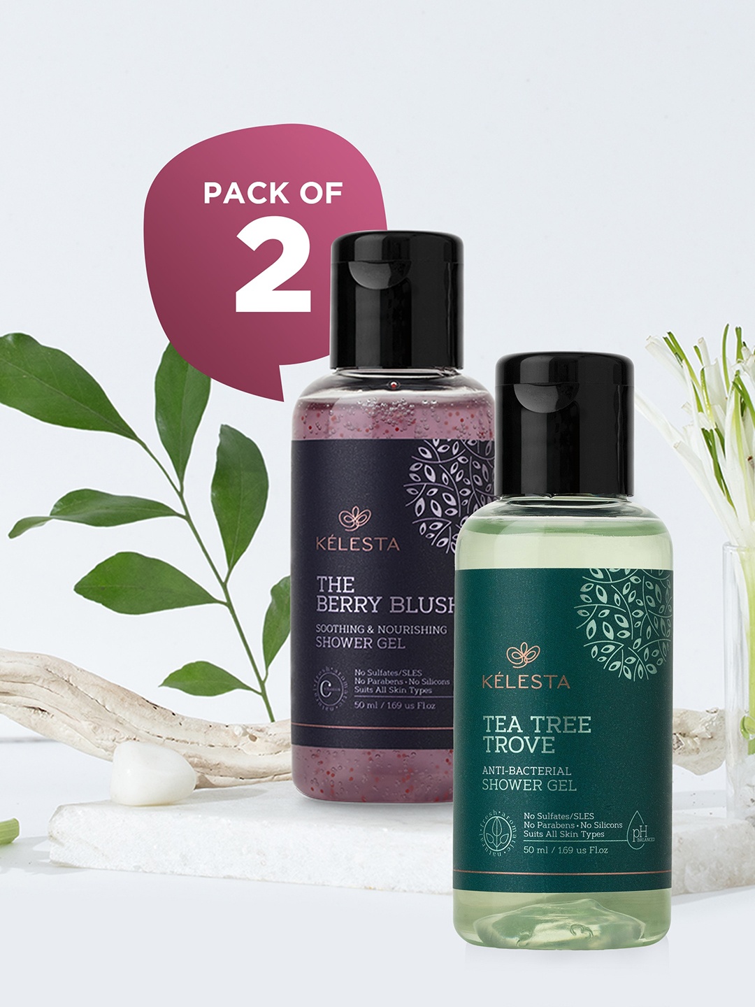 

KELESTA Set Of 2 Bath And Body Works Shower Gel, Purple