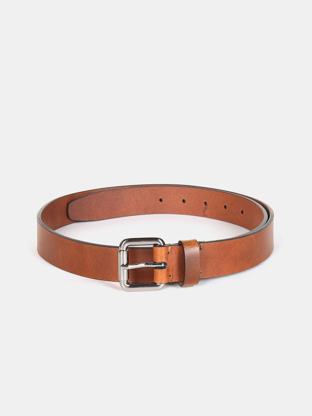 

Arrow Men Brown Textured Leather Belt