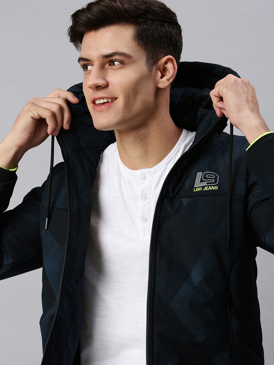

SHOWOFF Men Navy Blue Tailored Jacket