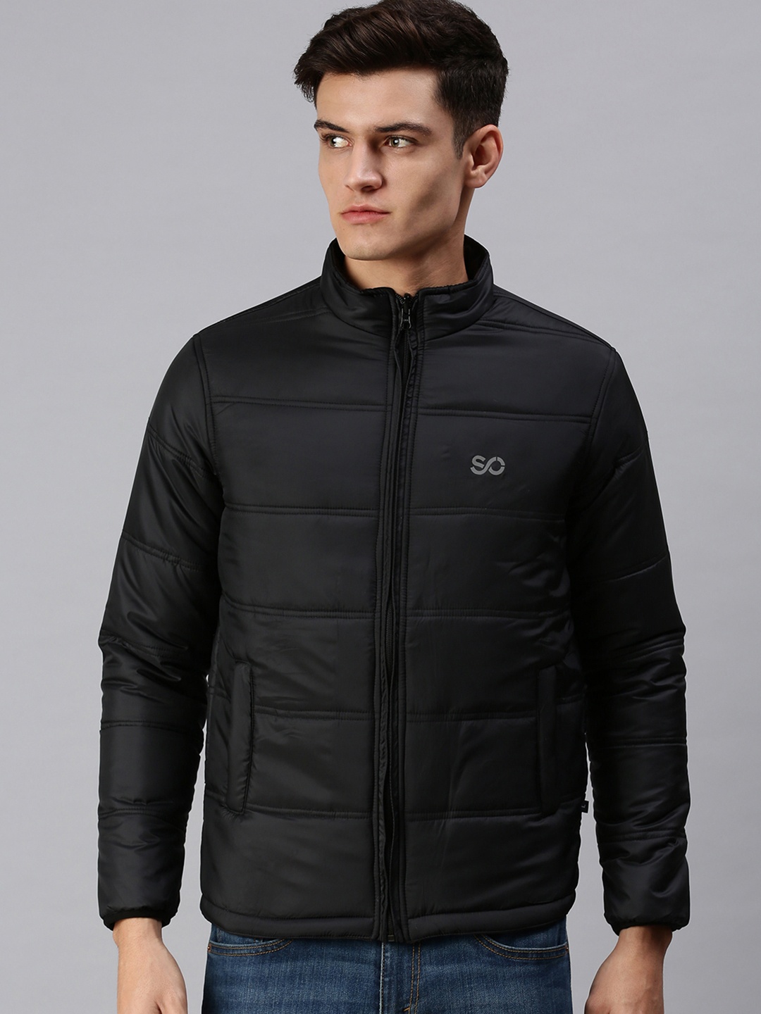 

SHOWOFF Men Black padded Jacket