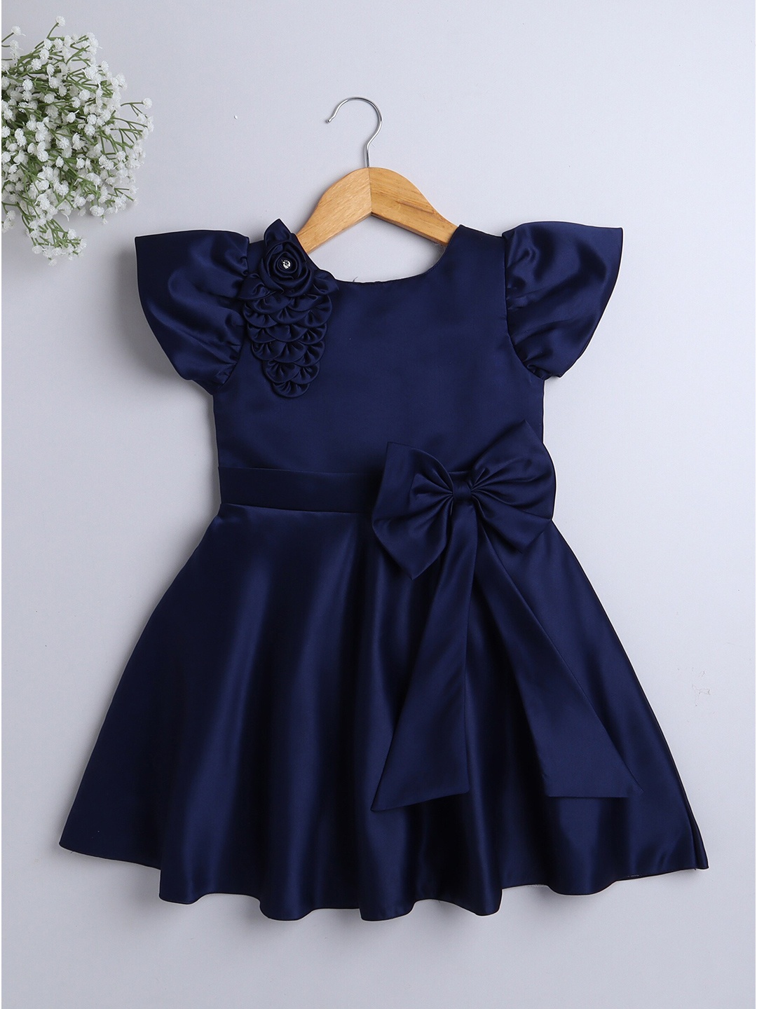 

The Magic Wand Navy Blue Dress