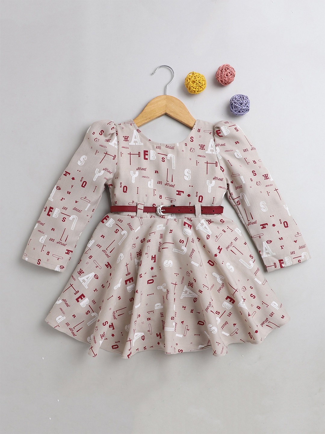 

The Magic Wand Beige Dress