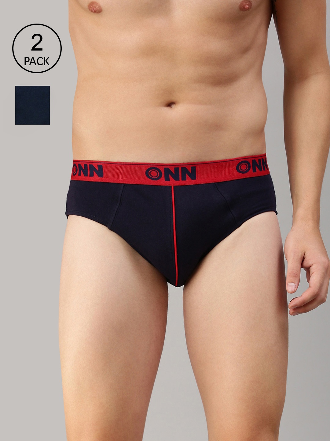 

ONN Men Pack Of 2 Assorted Basic Briefs
