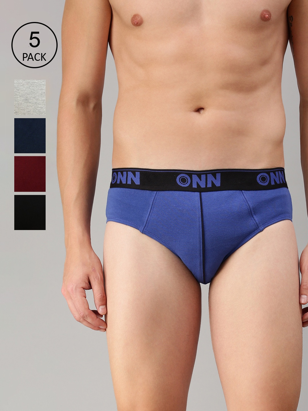 

ONN Pack Of 5 Assorted Basic Brief ONN_252_AST_5PC