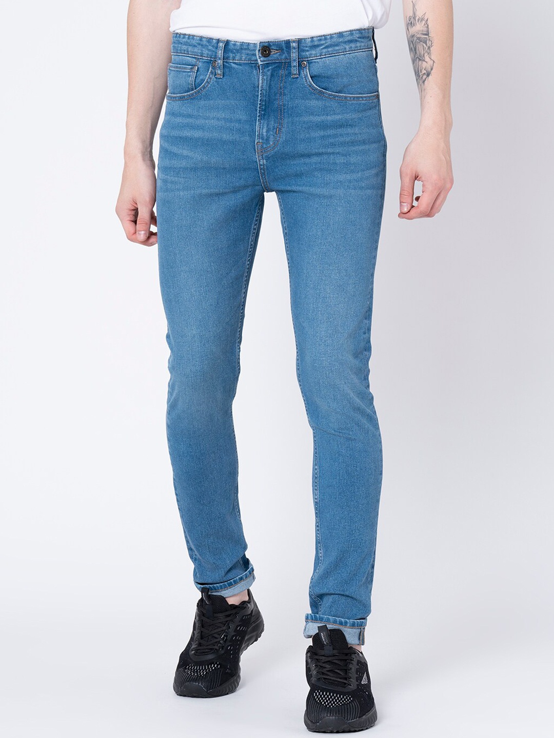 

Red Tape Men Blue Skinny Fit Jeans