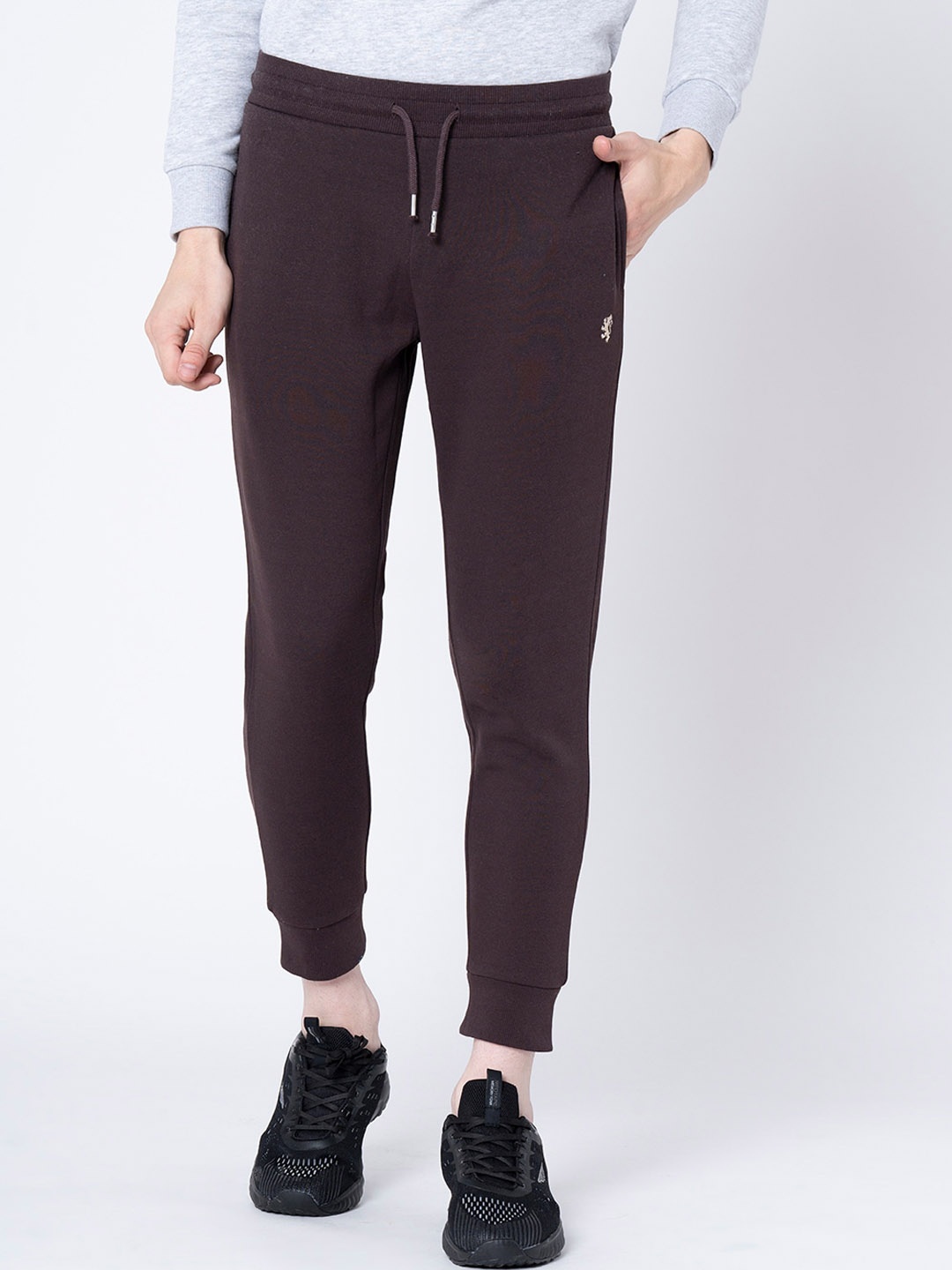 

Red Tape Men Brown Solid Joggers