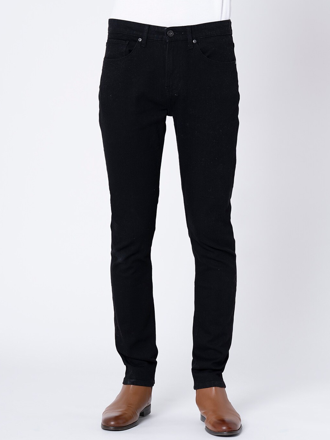 

Red Tape Men Black Skinny Fit Jeans