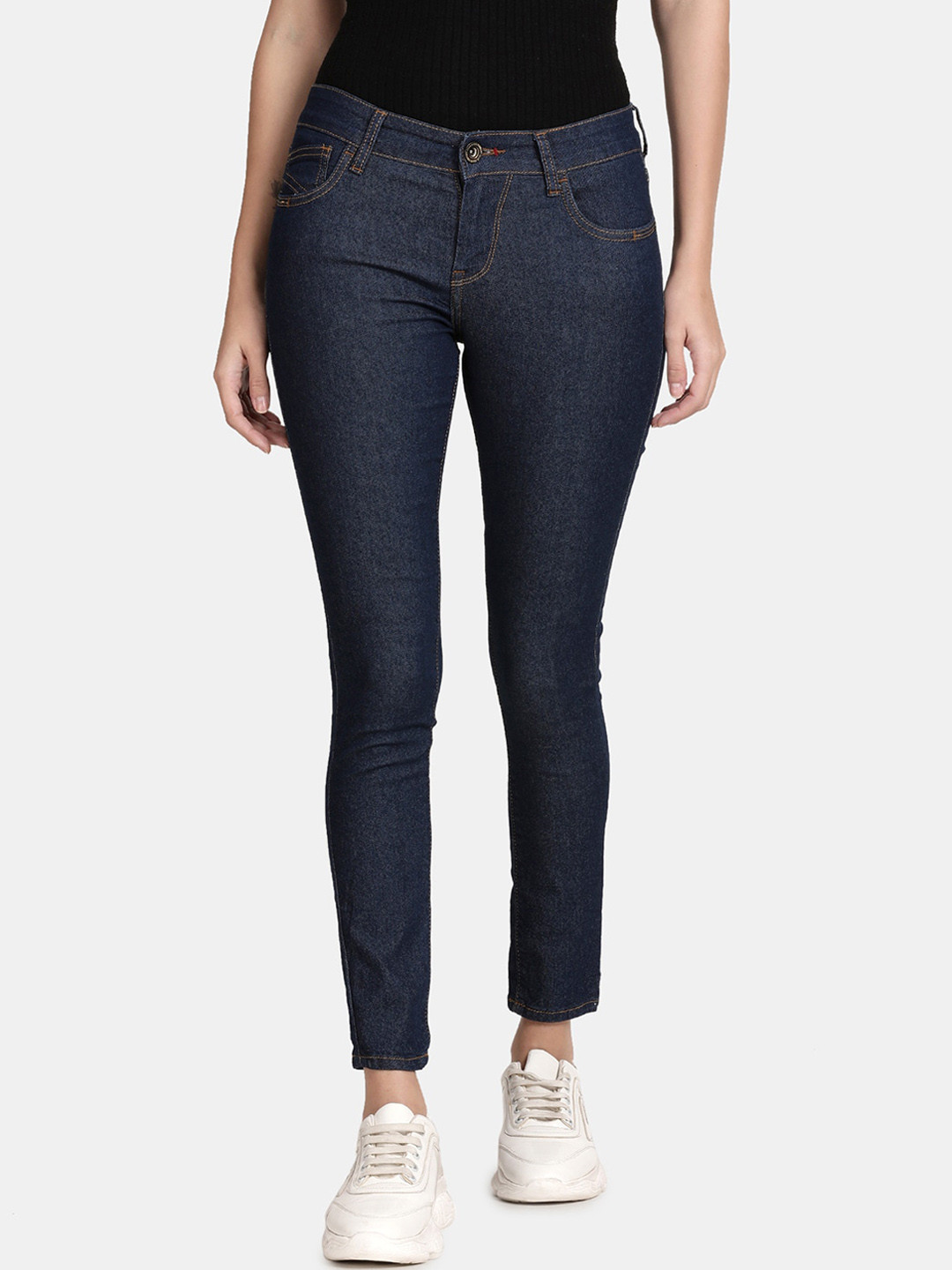 

Llak Jeans Women Blue Skinny Fit Stretchable Jeans