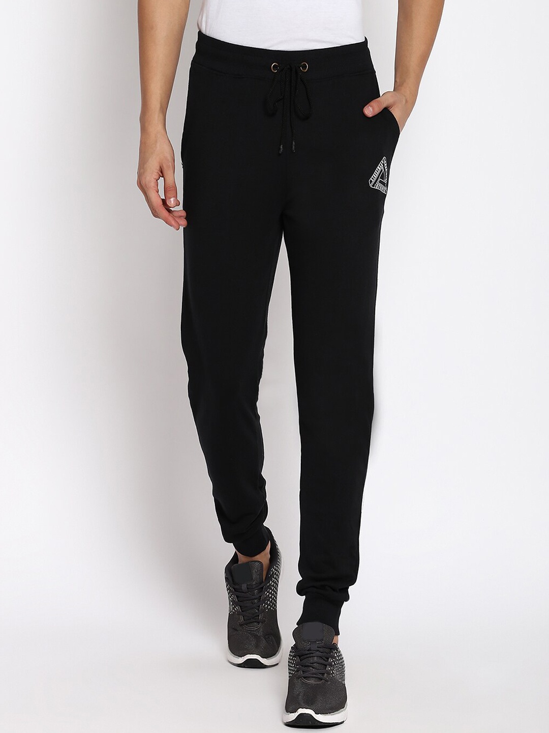 

abof Men Black Joggers