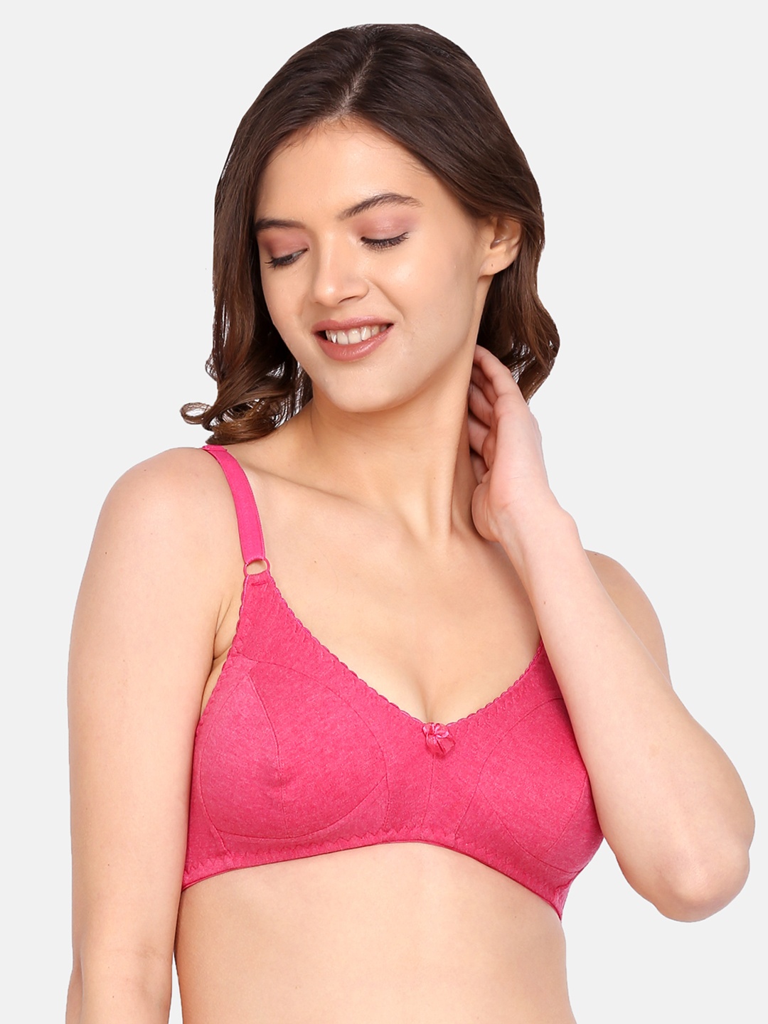 

LOTUSLEAF Pink Bra