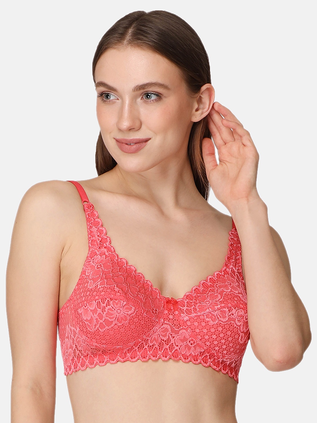 

LOTUSLEAF Women Pink Bra