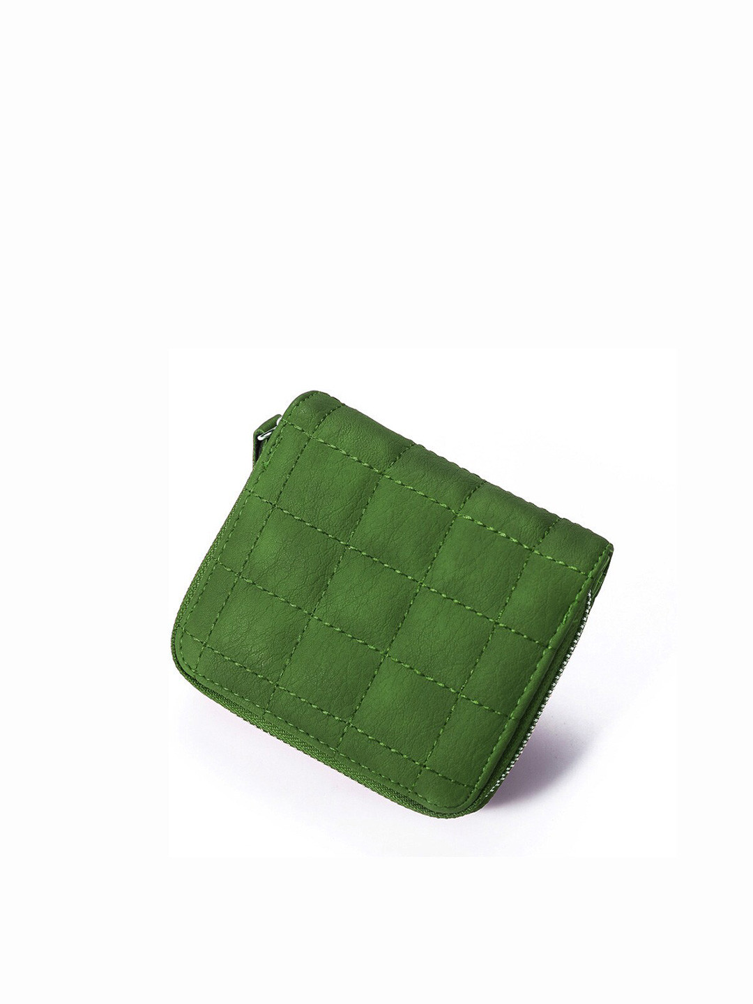 

Elios Unisex Green PU Card Holder Wallet
