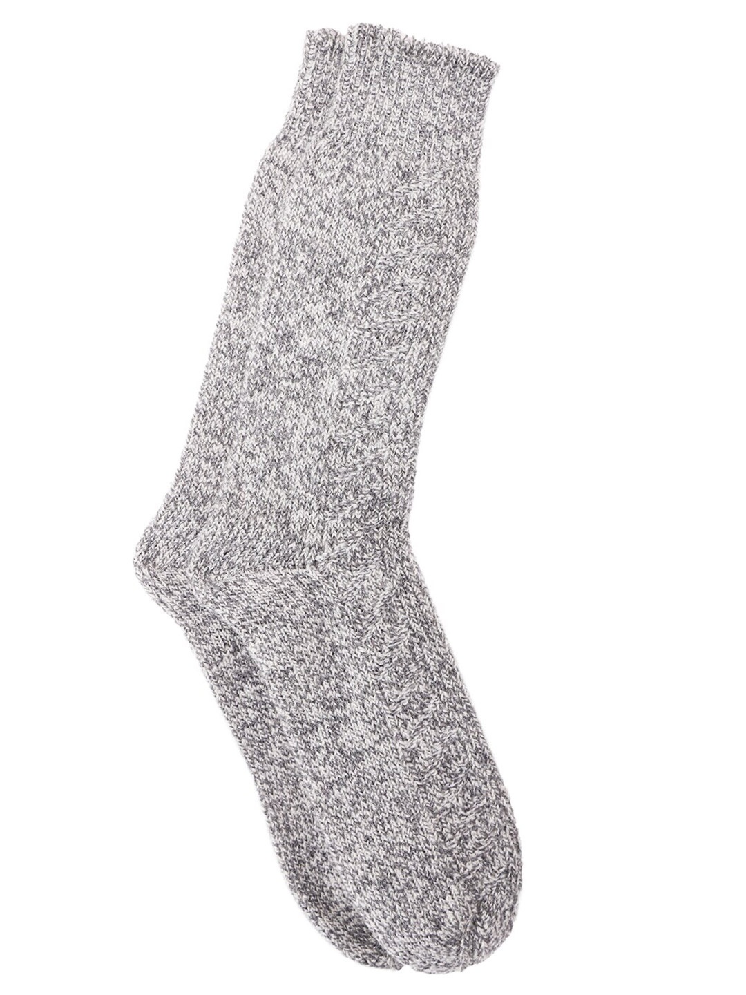 

Bharatasya Women Grey Solid Calf-Length Socks