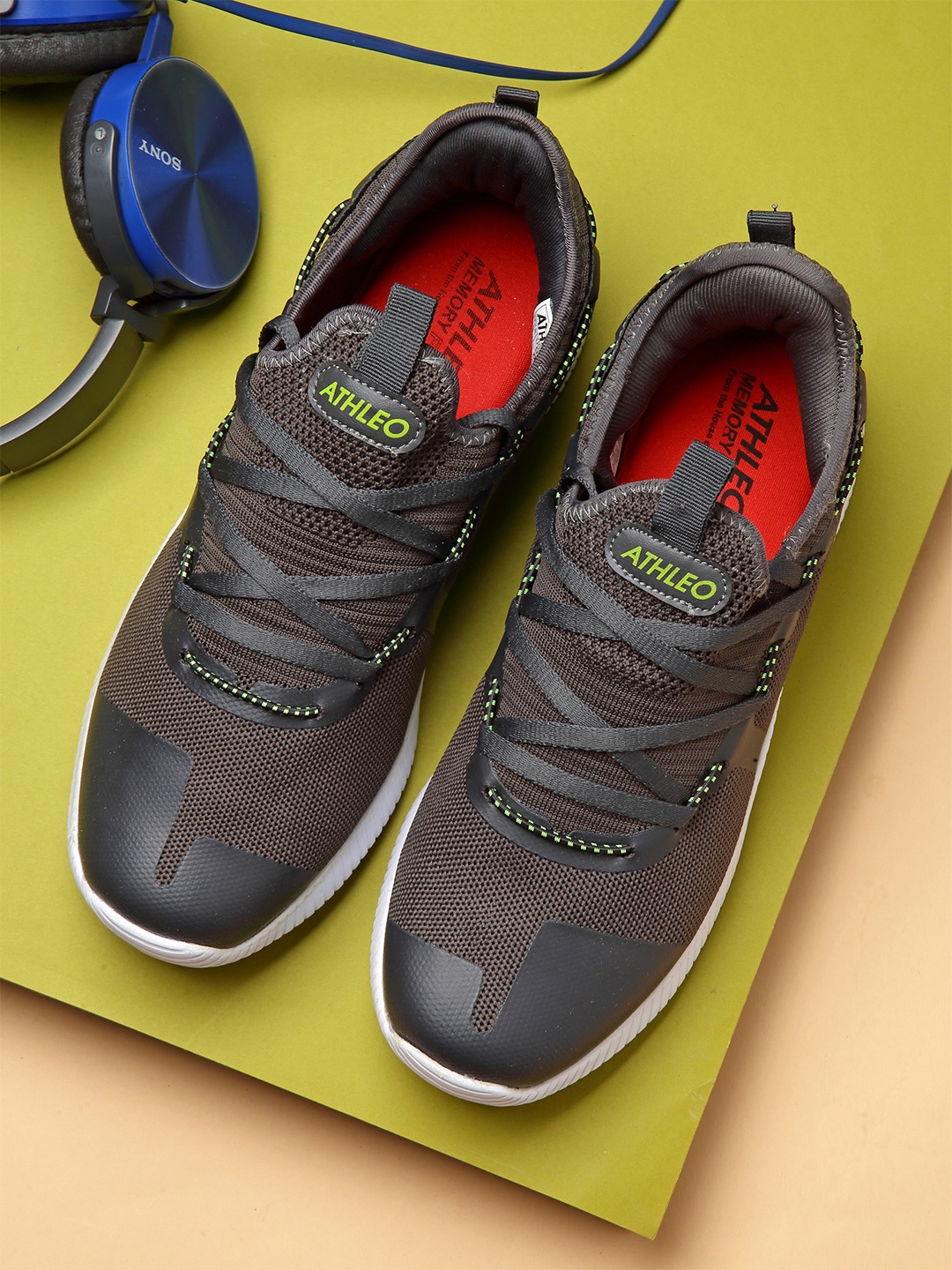 

Action Men Grey Colourblocked Sneakers