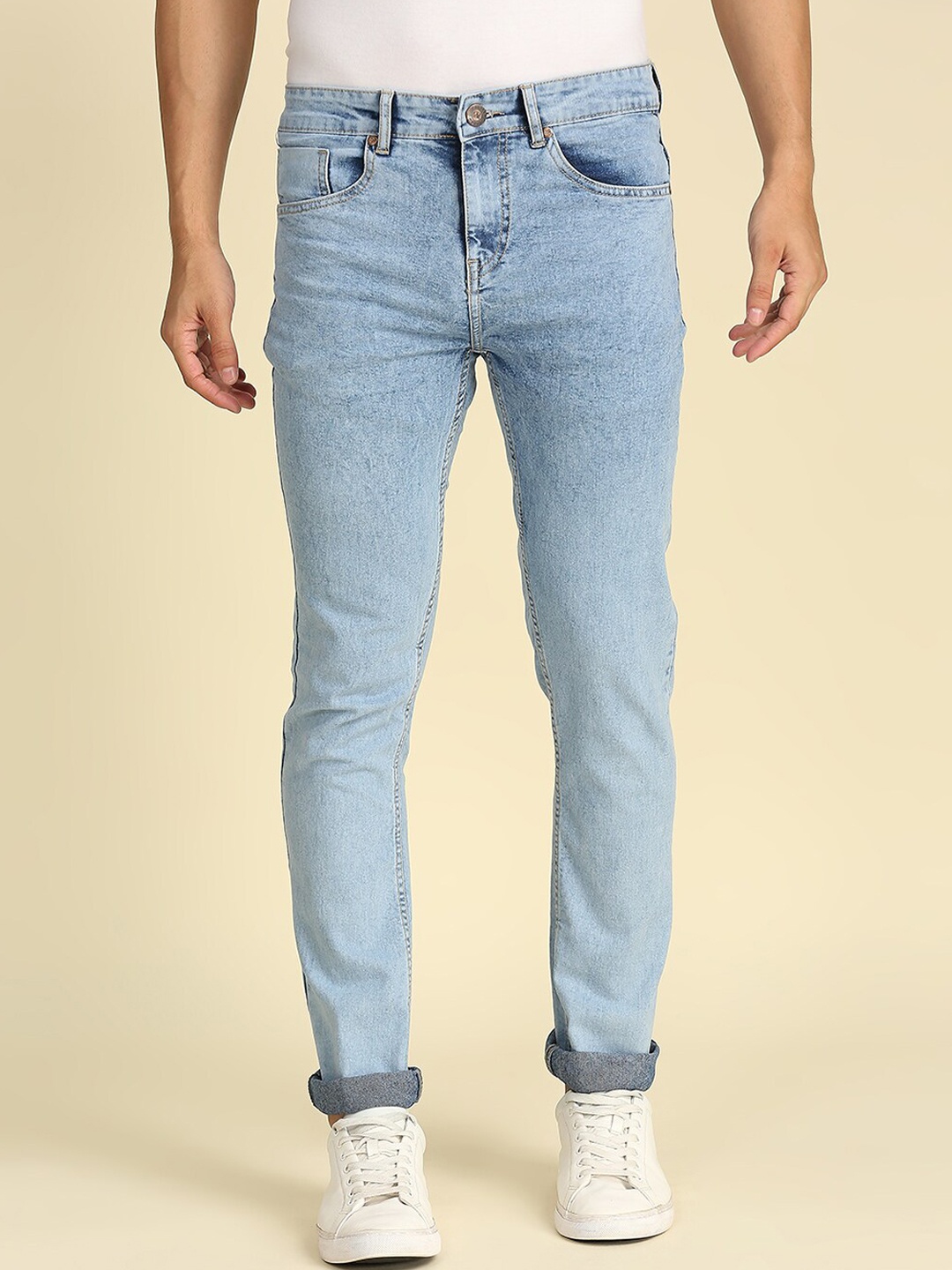 

High Star Men Blue Slim Fit Stretchable Jeans