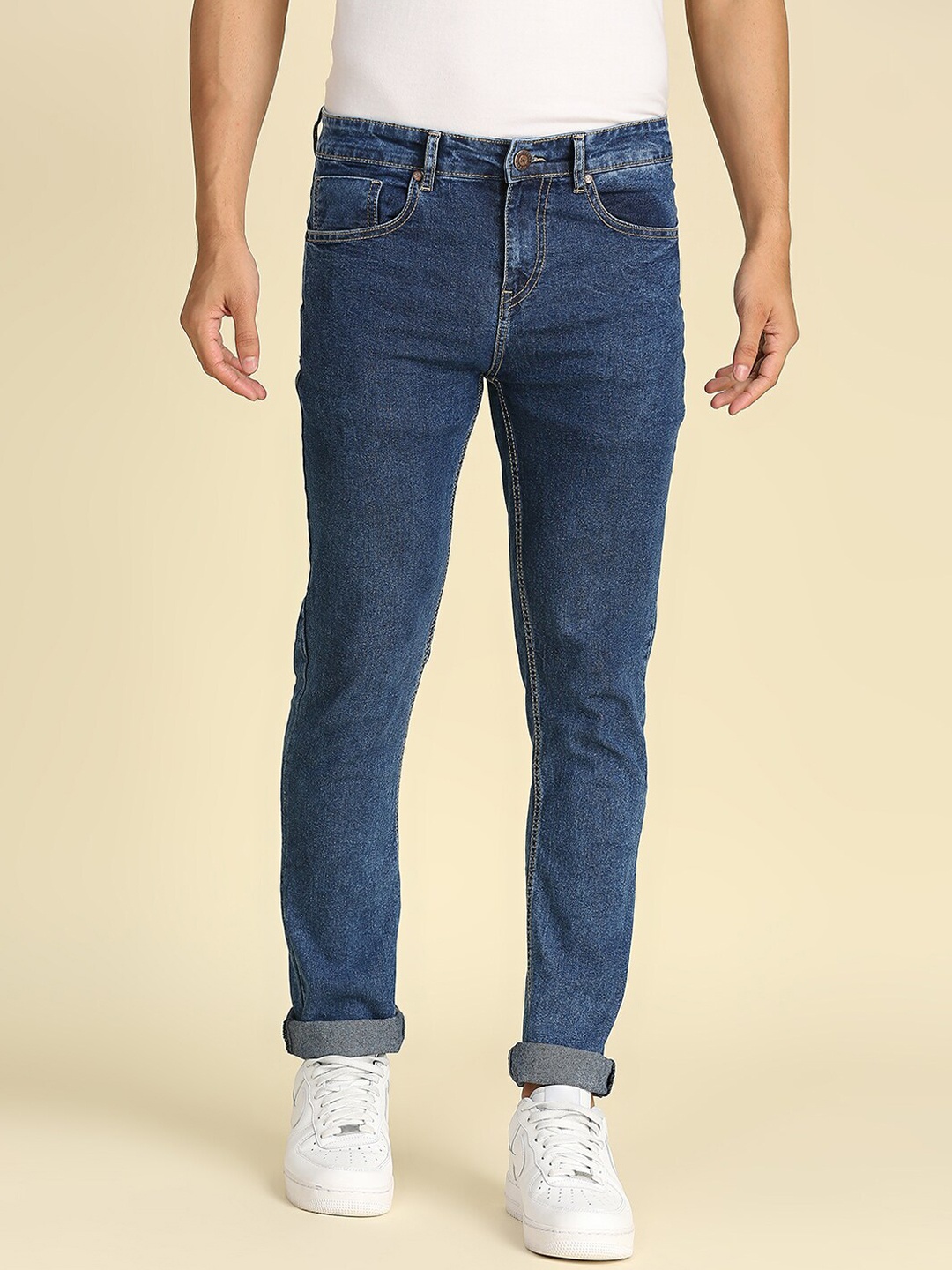 

High Star Men Blue Slim Fit Stretchable Jeans