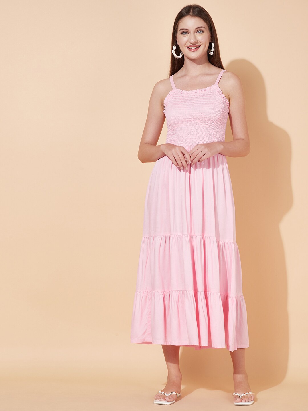 

FASHOR Pink Midi Dress