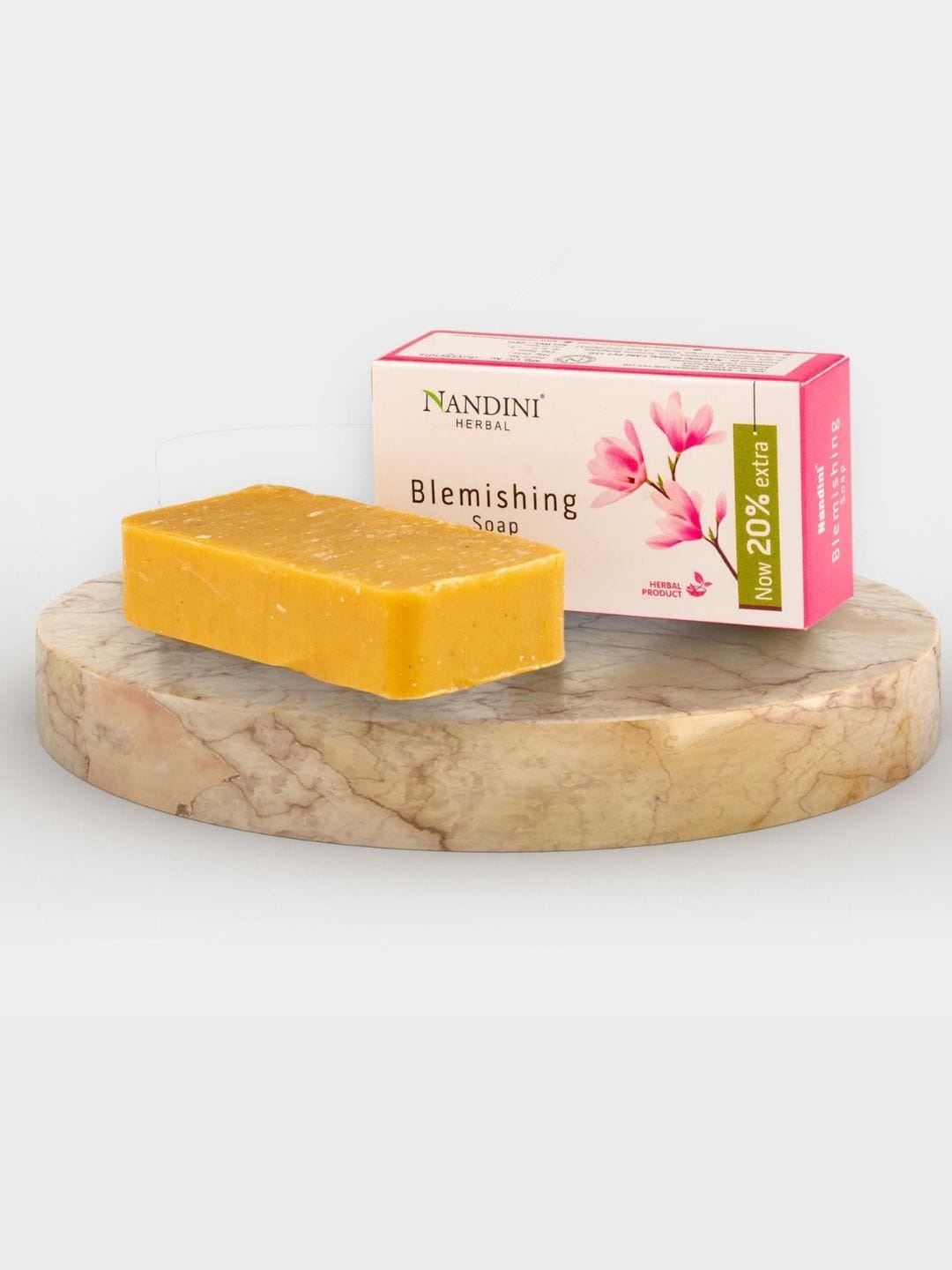 

Nandini Herbal Set of 6 Blemishing Soap 30gm, White