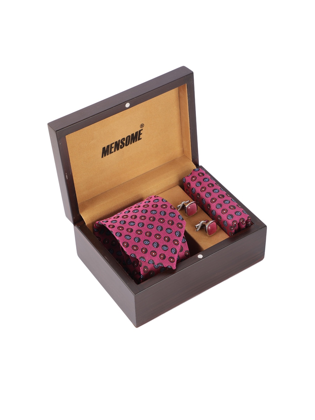 

MENSOME Men Magenta Accessory Gift Set
