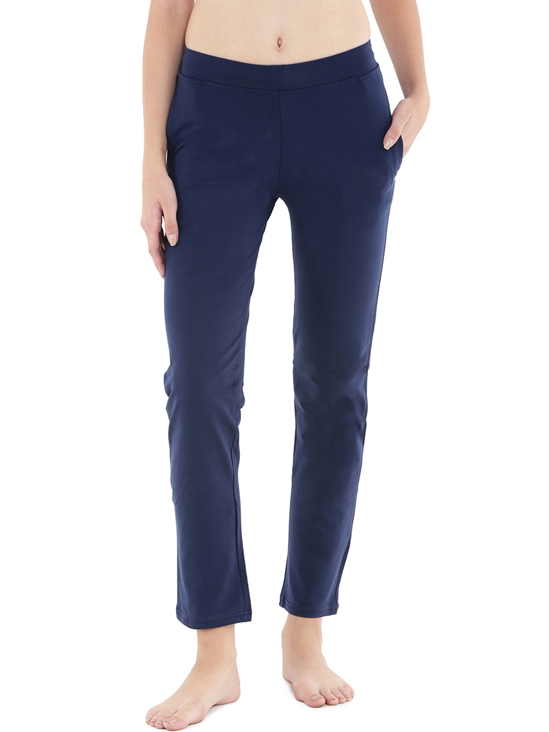 

Floret Navy Slim Fit Lounge Pants P-20002, Navy blue