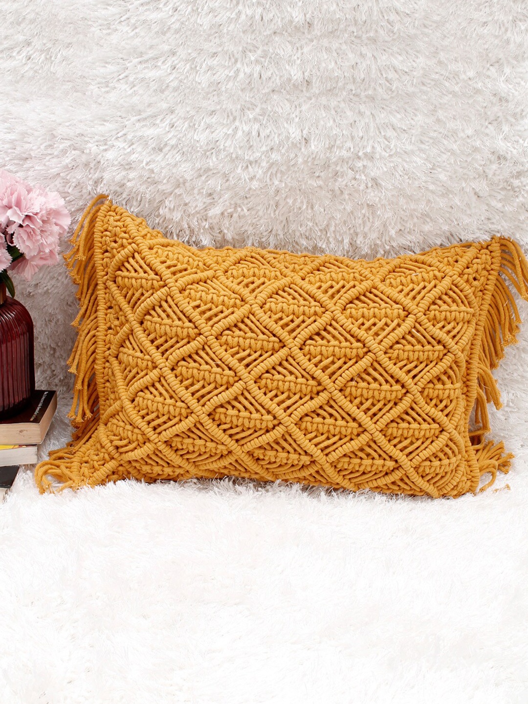 

AVI Living Yellow Rectangle Cushion Covers