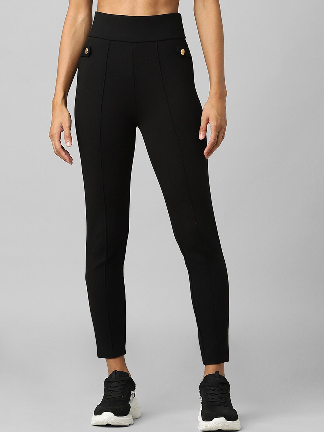 

ONLY Women Black Solid Tights