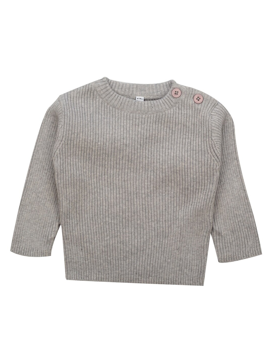 

MeeMee Unisex Kids Grey Wool Pullover