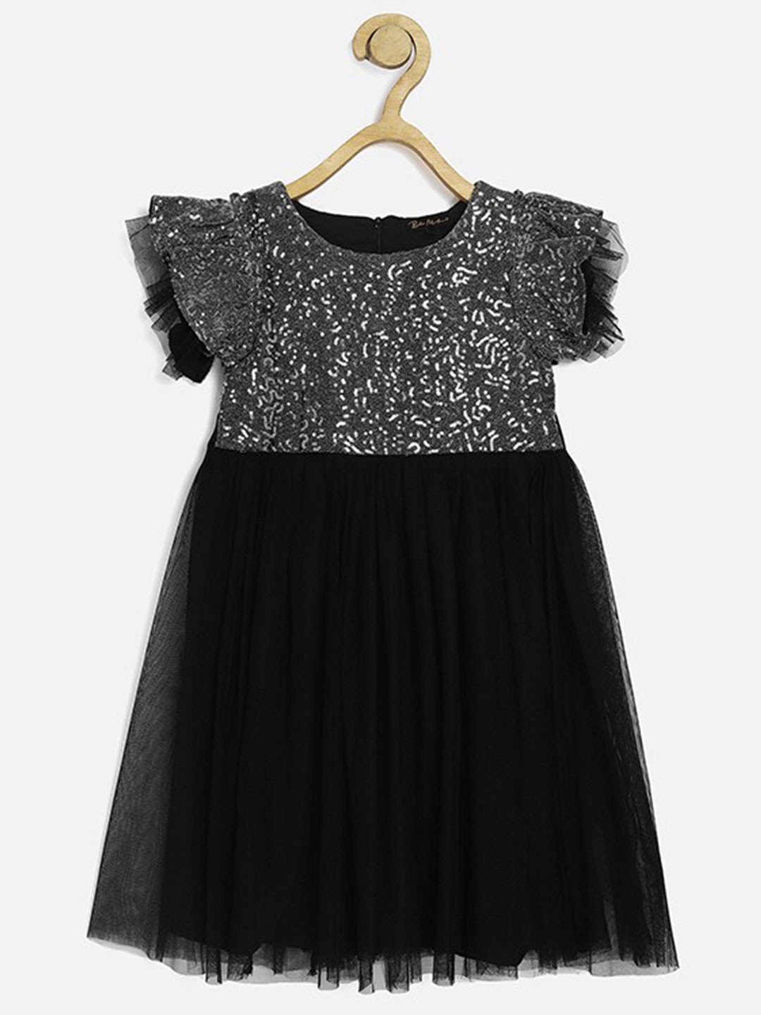 

Bella Moda Black & ebony Dress