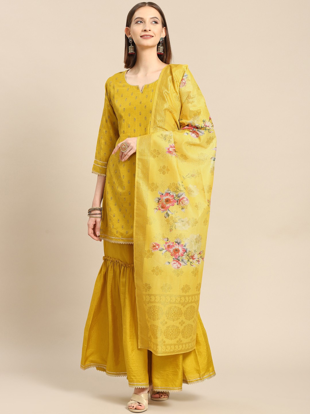 

Gerua By Libas, Mustard