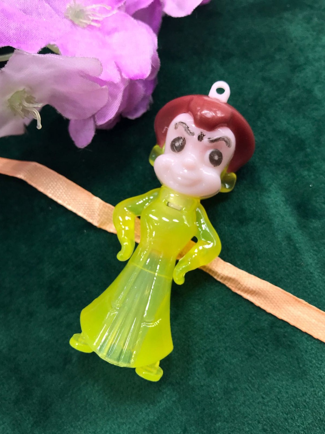 

MORKANTH JEWELLERY Boys Yellow Chhota Bheem Light Rakhi