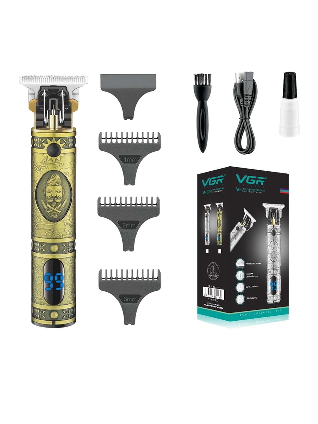 

VGR Men Gold V-228 Body Groomer