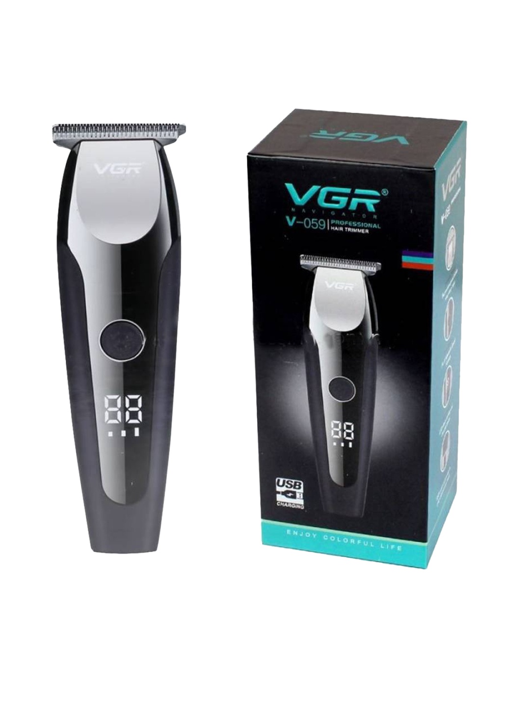 

VGR Men Black V-059 Trimmer