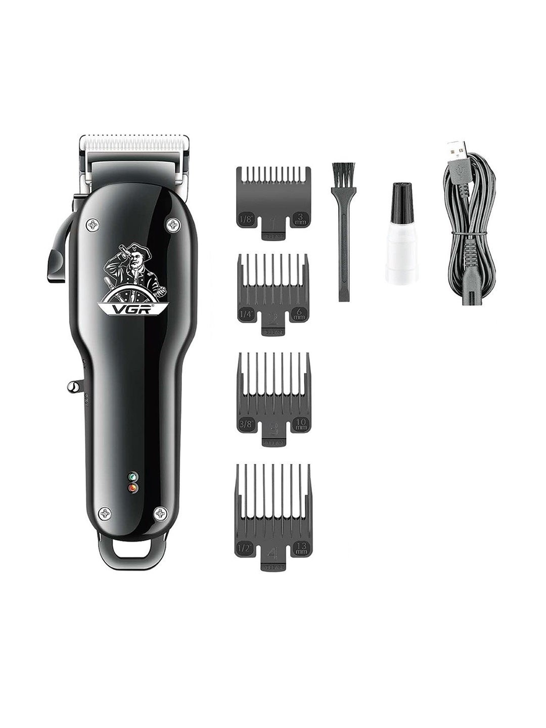 

VGR V-679 Trimmer 180 min Runtime 4 Length Settings (Black)