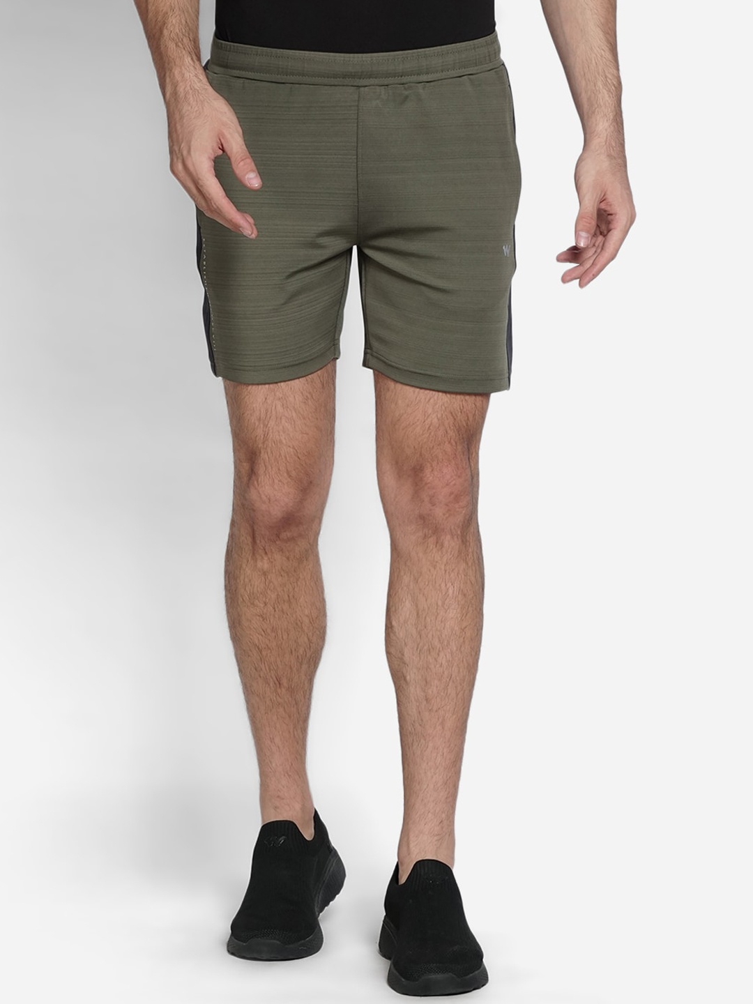 Wildcraft Men Olive Green Sports Shorts