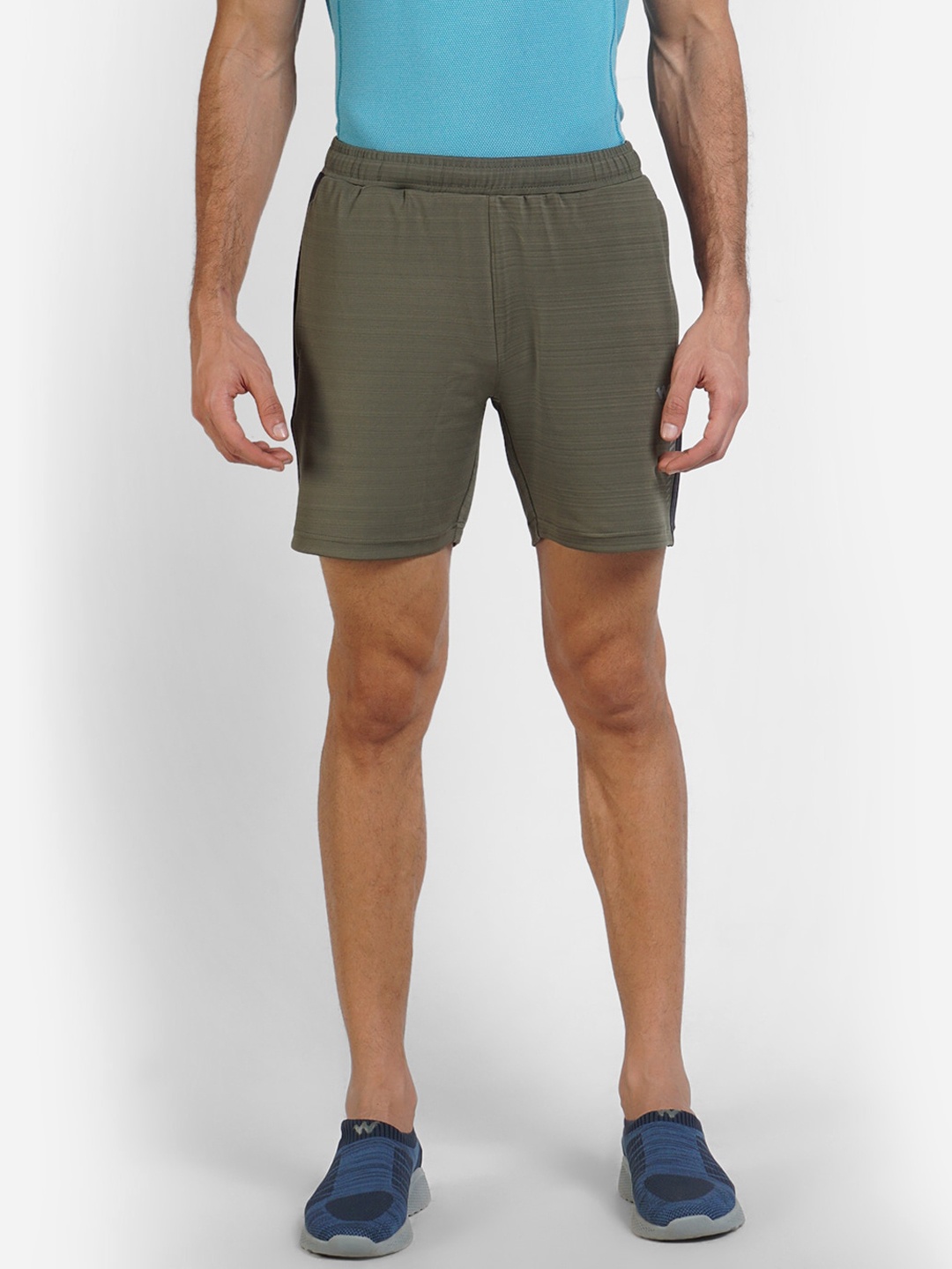 

Wildcraft Men Olive Green Sports Shorts