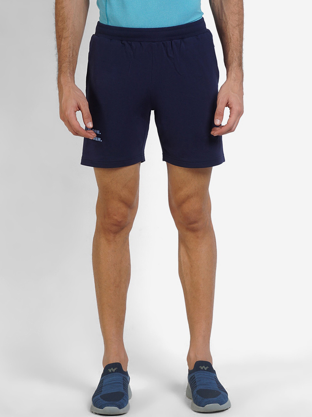 

Wildcraft Men Navy Blue Sports Shorts