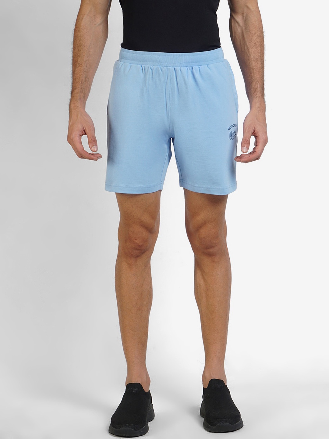 

Wildcraft Men Blue Sports Shorts