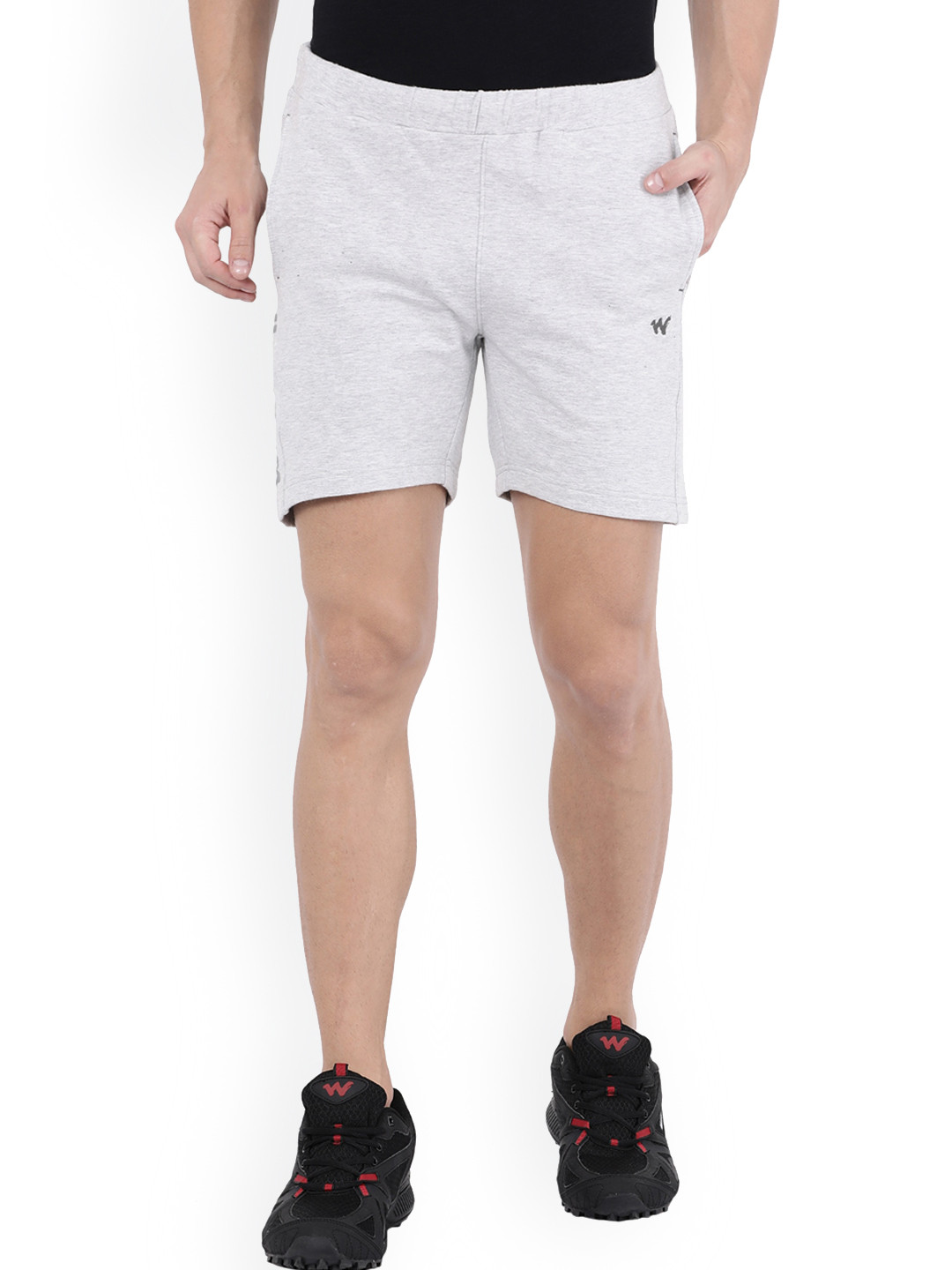 

Wildcraft Men Grey Sports Shorts