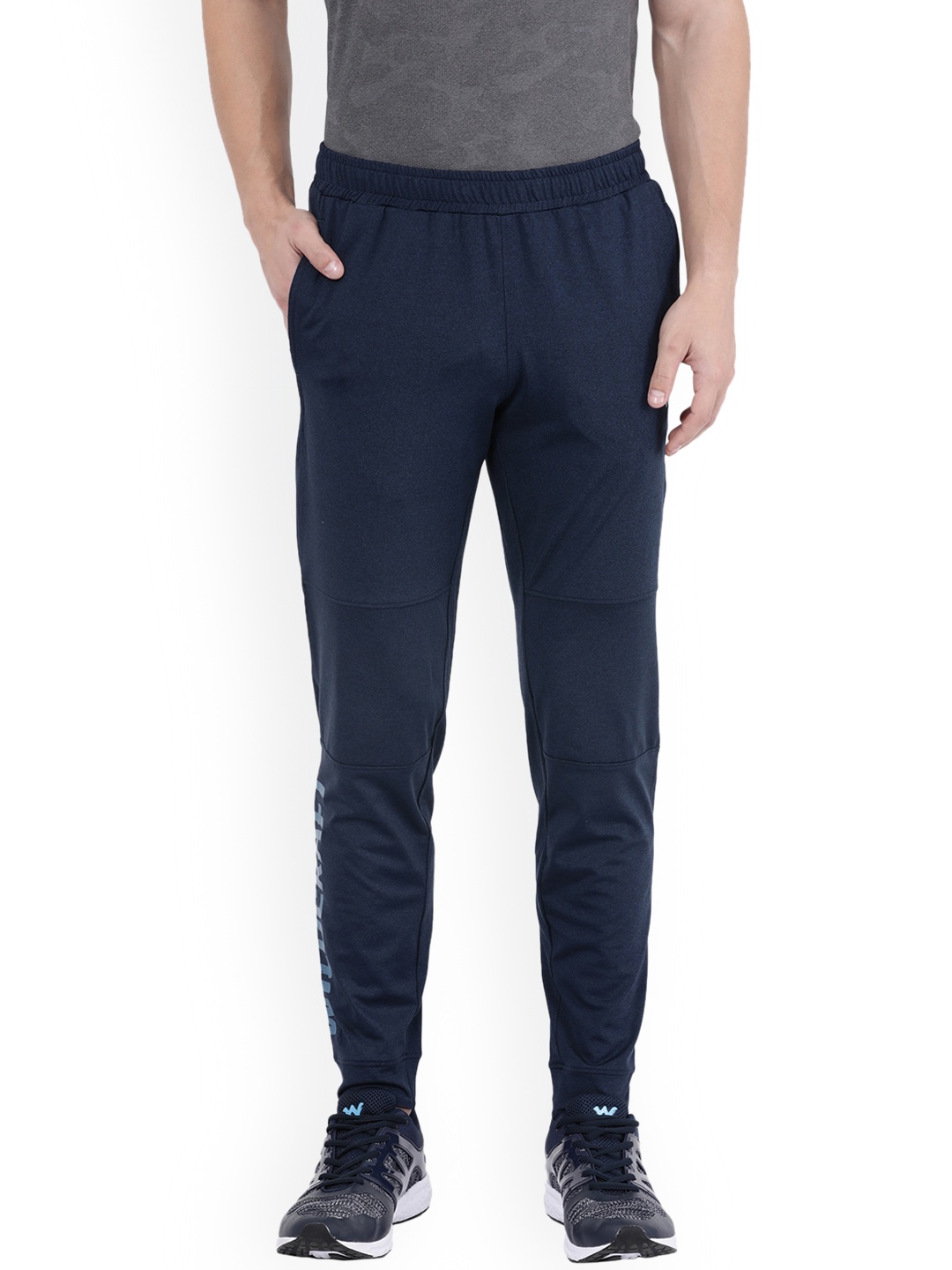 

Wildcraft Men's Navy Blue Solid Joggers