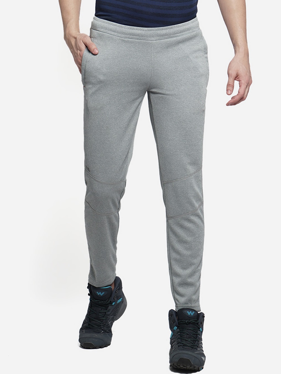 

Wildcraft Men Grey Solid Track Pants