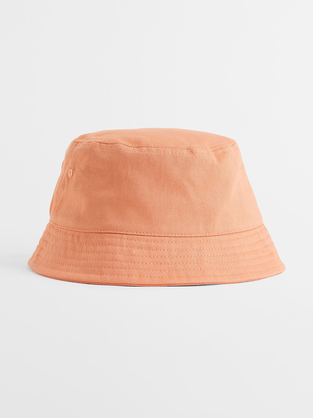 

H&M Men Orange Cotton Twill Bucket Hat